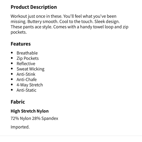 Fabletics The Takeover Pant Black Size Medium - Picture 6 of 10